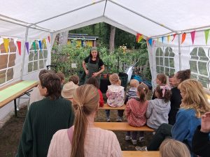Figurentheater Malinka beim Sommerfest der KGA Rathaus Treptow